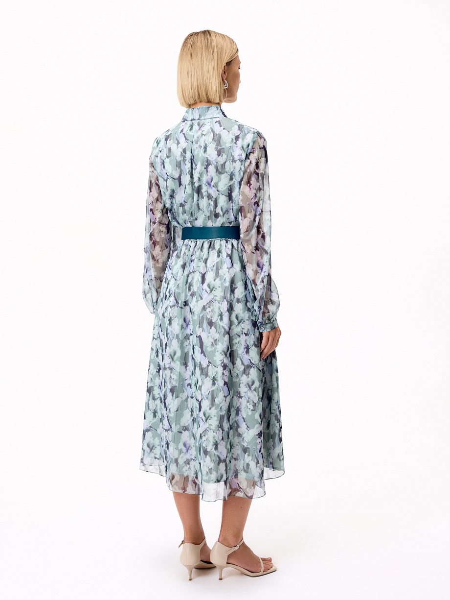 Платье из шифона