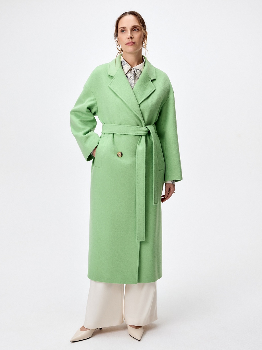 Пальто из шерсти с мембраной