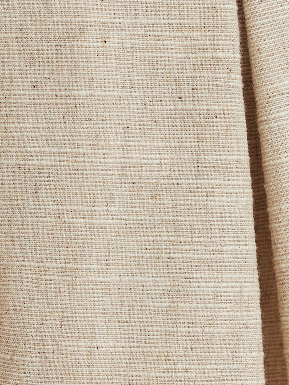 Летняя юбка из хлопка и льна