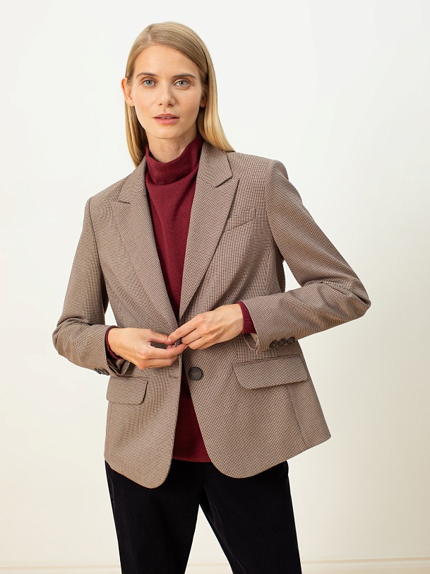 Жакет женский однобортный