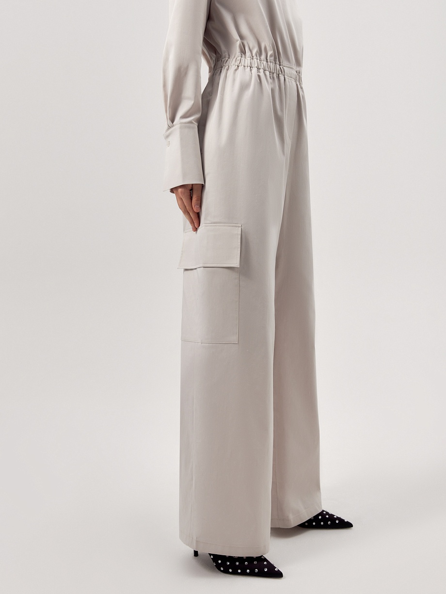 Комбинезон с открытым плечом