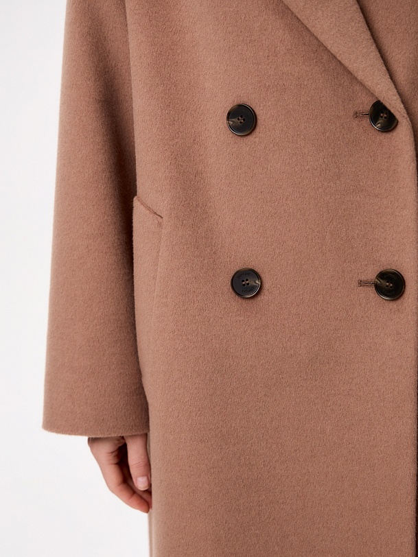 Пальто из шерсти с мембраной