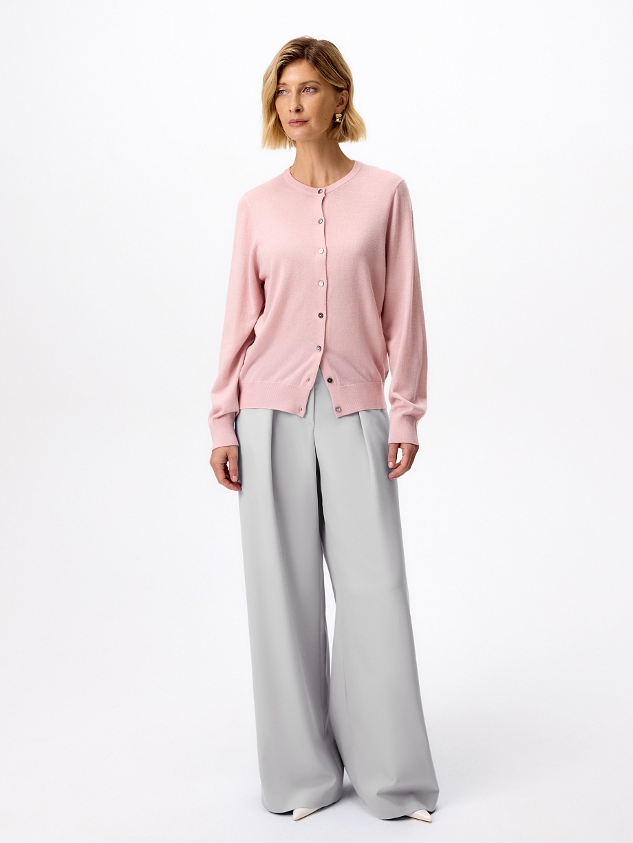 Кардиган из 100% шерсти мериноса