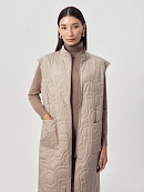 Пальто из премиальной шерсти со стёганым жилетом POMPA арт.1016220p91187