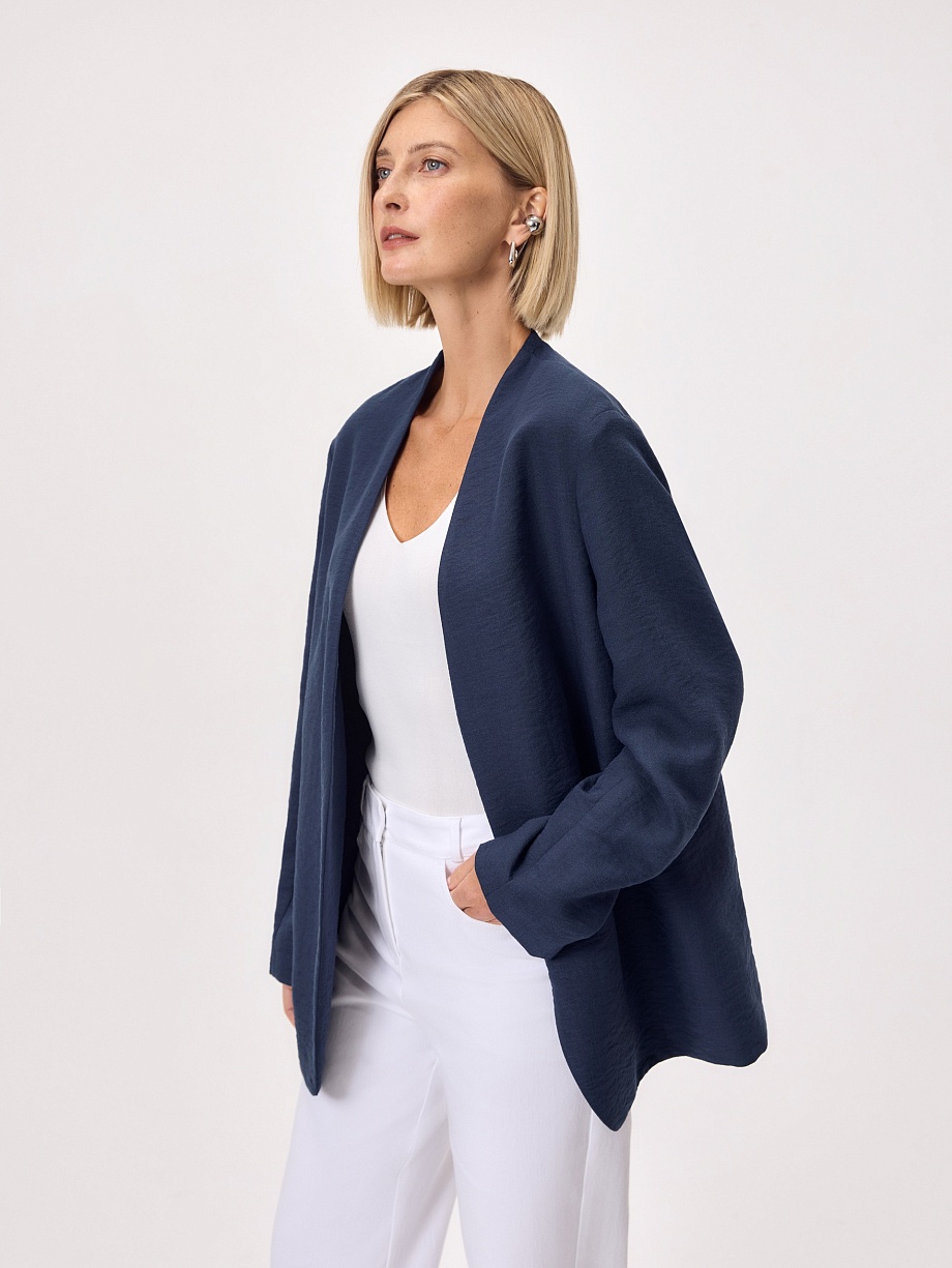 Жакет без лацканов