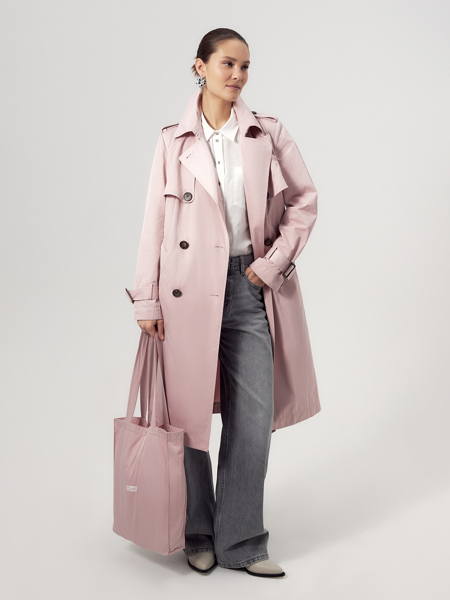 Непромокаемый тренч с подстёжкой