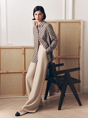 Брюки из костюмной ткани