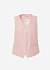 Летний жилет из вискозы и льна POMPA арт.3092545sr0190