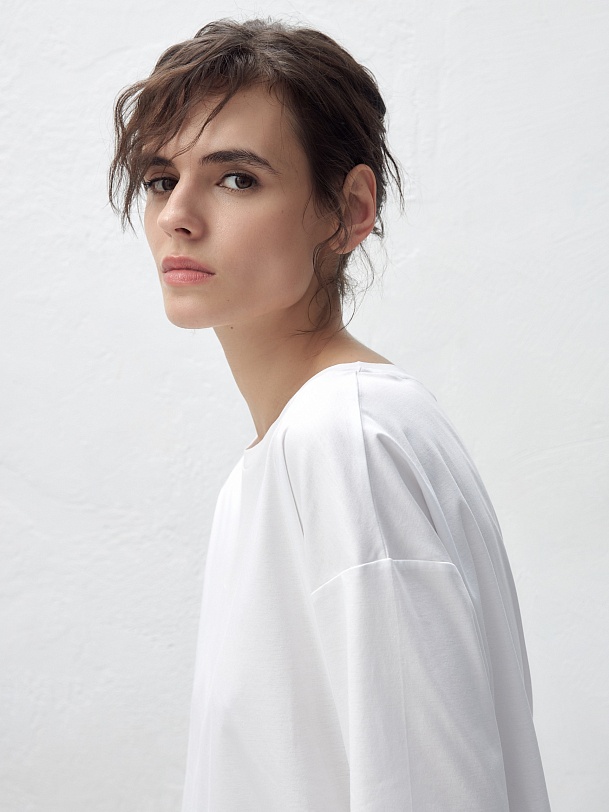 Футболка из премиального мерсеризированного хлопка