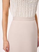 Юбка-карандаш из костюмной ткани POMPA арт.3121295cg1504