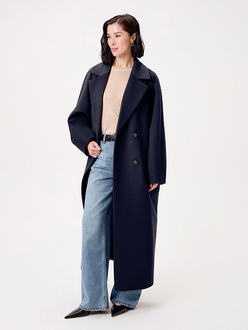 Пальто из шерсти с мембраной