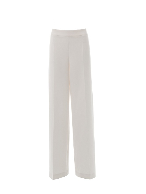 Расклешенные брюки на высокой посадке 