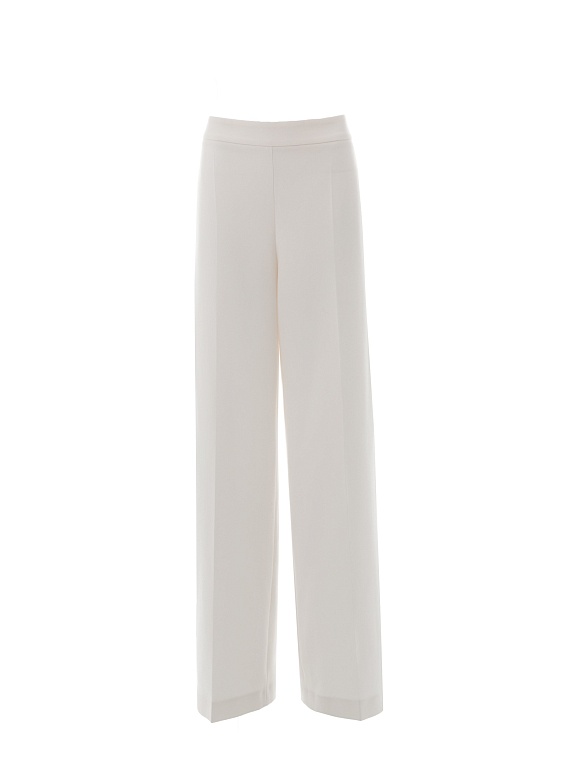 Расклешенные брюки на высокой посадке  POMPA арт.2110082ny0403