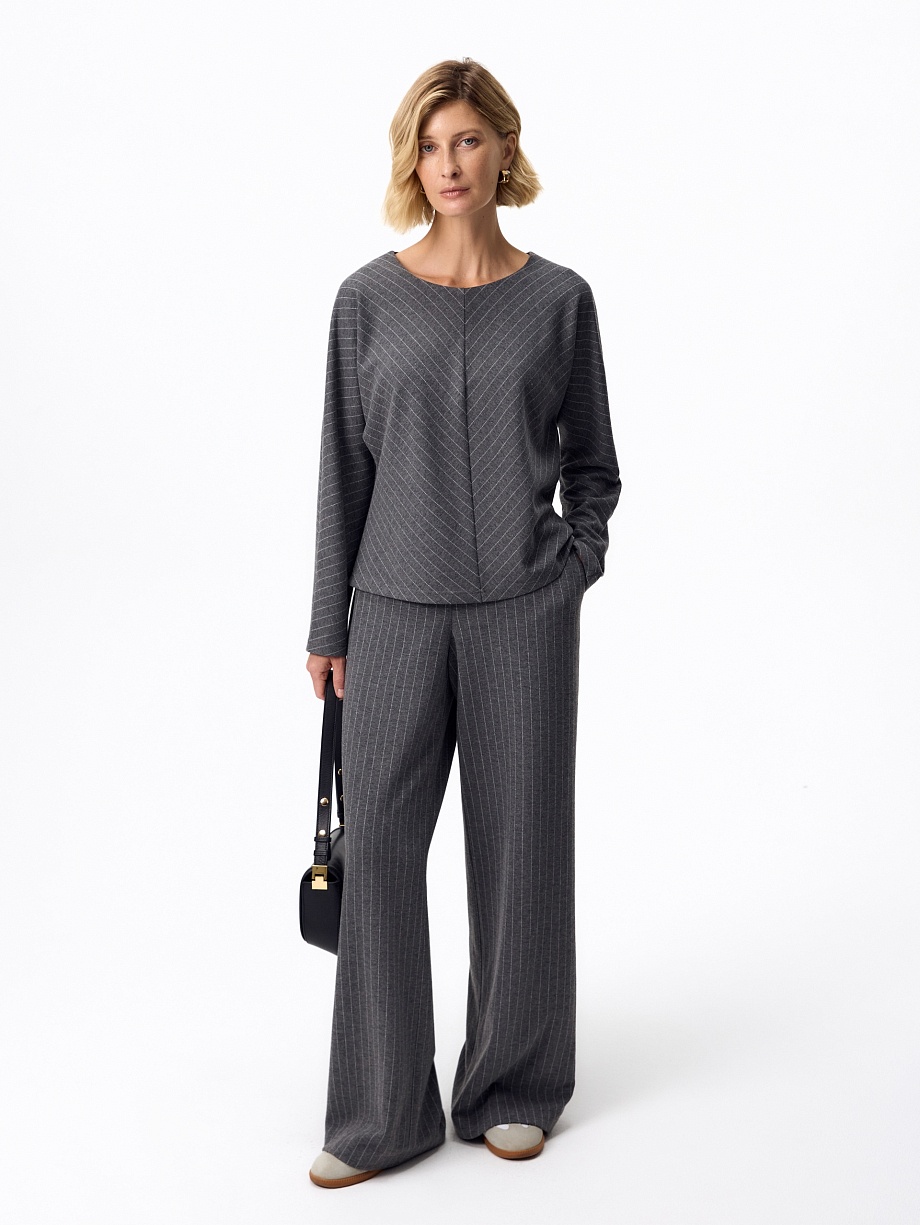 Брюки из трикотажа