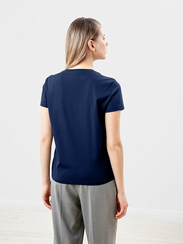 Базовая футболка из хлопка