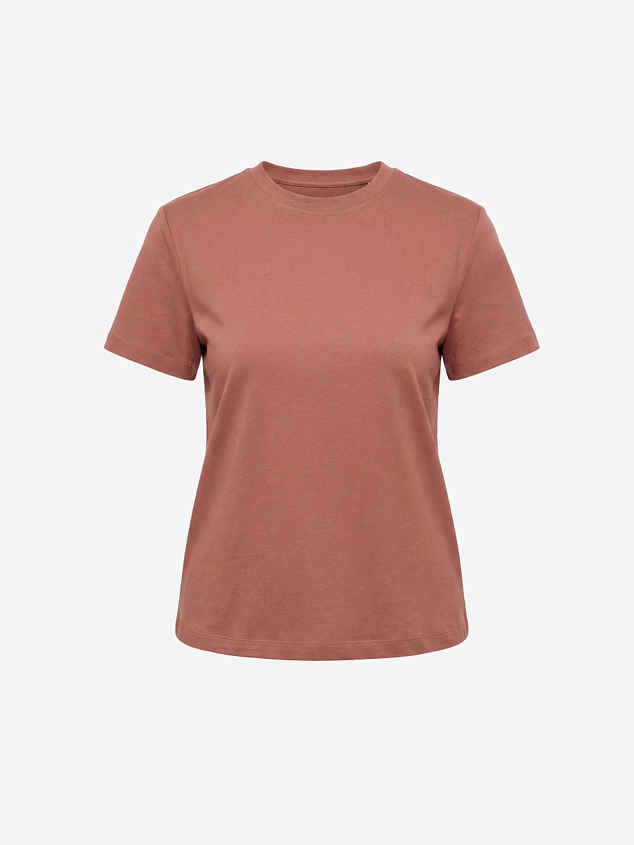 Футболка из 100% мерсеризированного хлопка