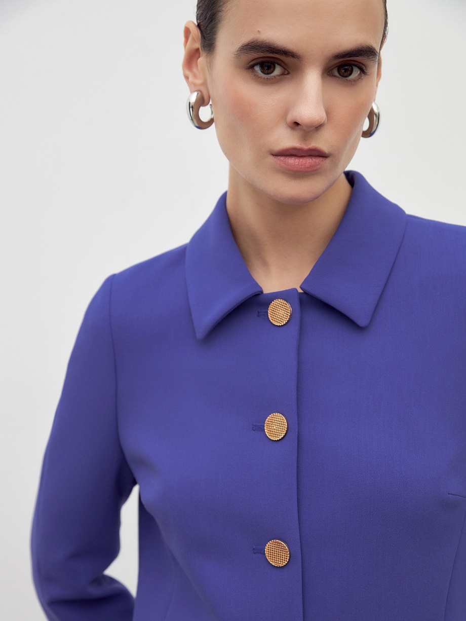 Укороченный жакет в стиле 60-х