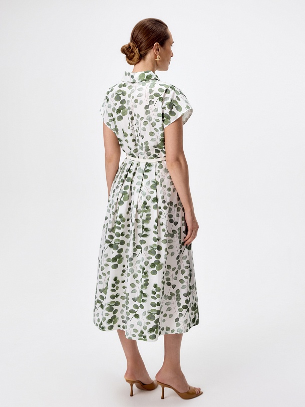 Платье-рубашка из 100% хлопка