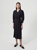 Платье на запах из фактурной ткани POMPA арт.2136471so0299