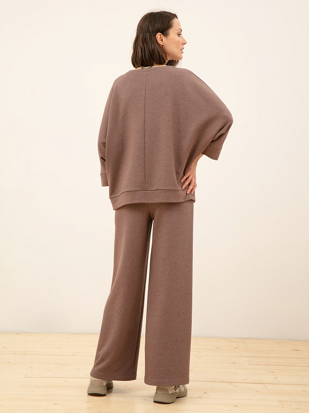 Джемпер из футера