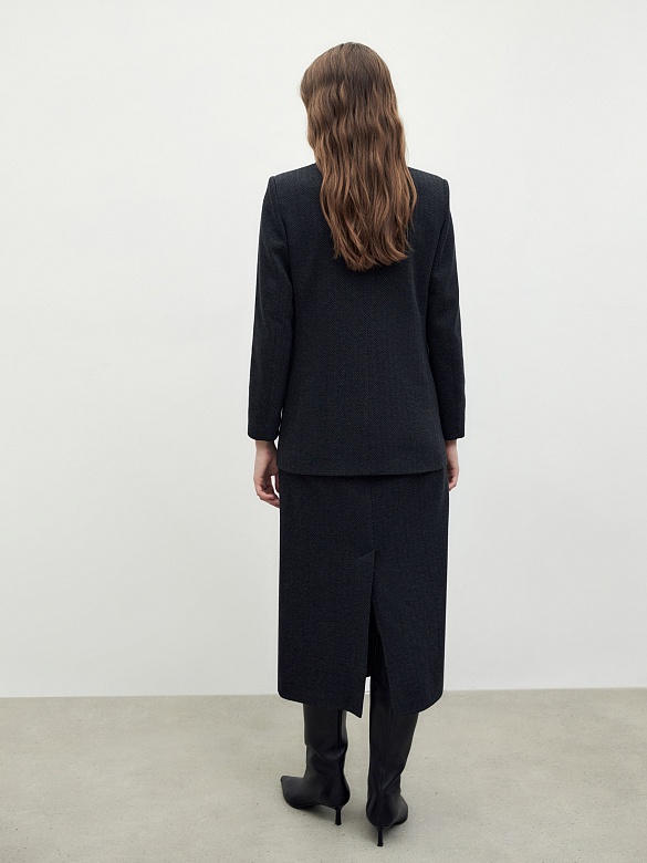 Жакет из жаккардового трикотажа POMPA арт.1390861jr1390