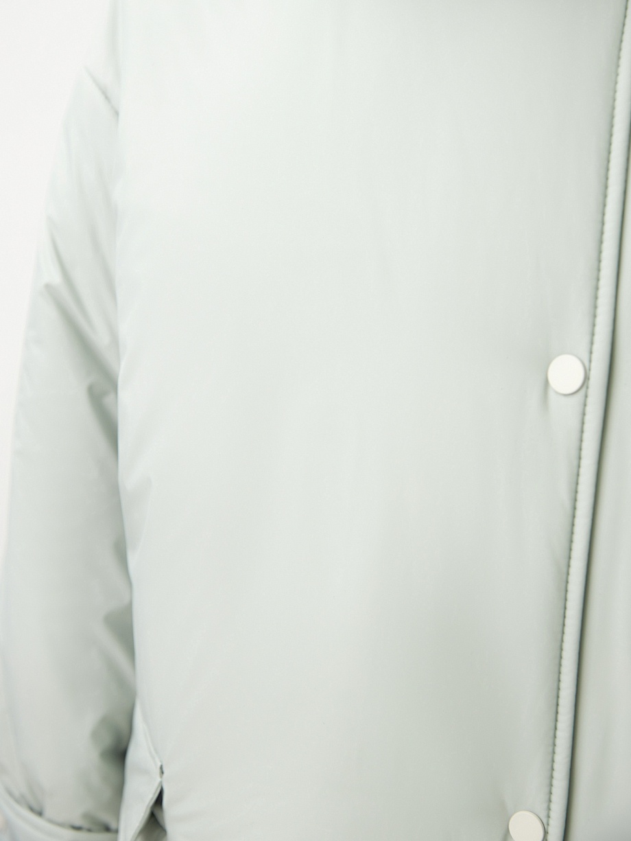 Пальто из плащёвой ткани с мембраной