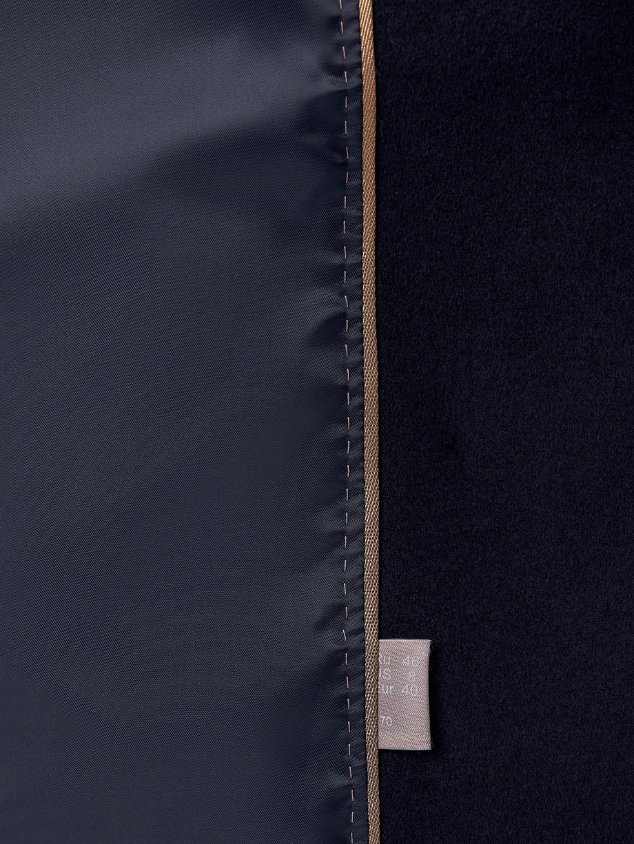 Укороченное пальто бушлат с мембраной