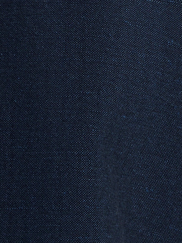 Широкие брюки из хлопка и льна