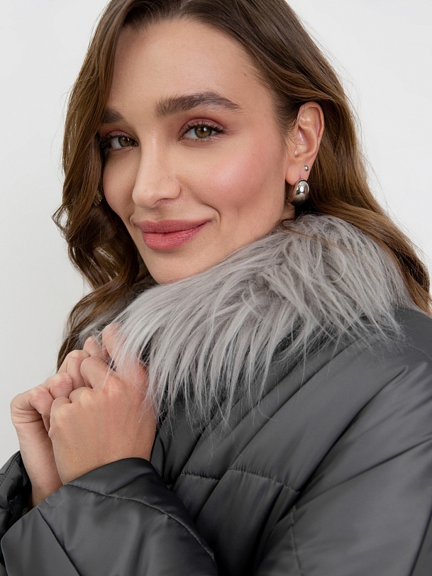 Пальто зимнее утепленное с мембраной