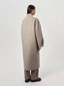 Пальто из премиальной шерсти со стёганым жилетом POMPA арт.1016220p91187