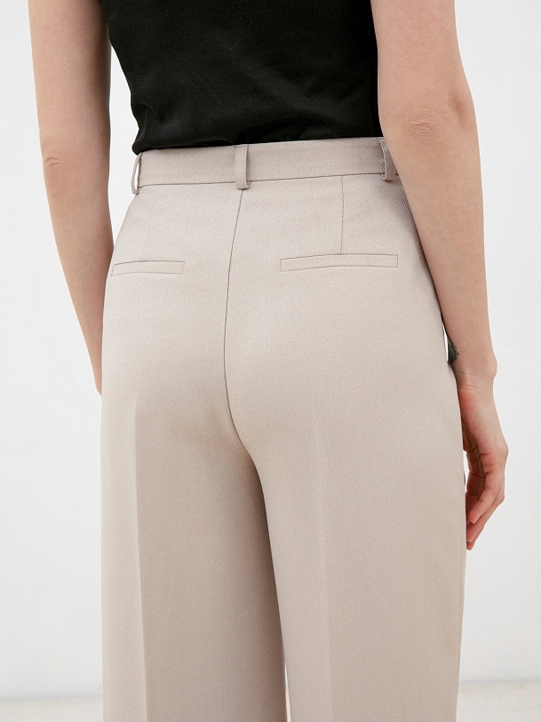 Брюки женские прямые широкие