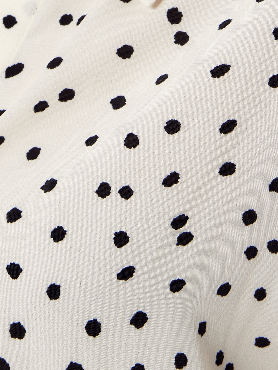 Блузка из 100% вискозы в горошек