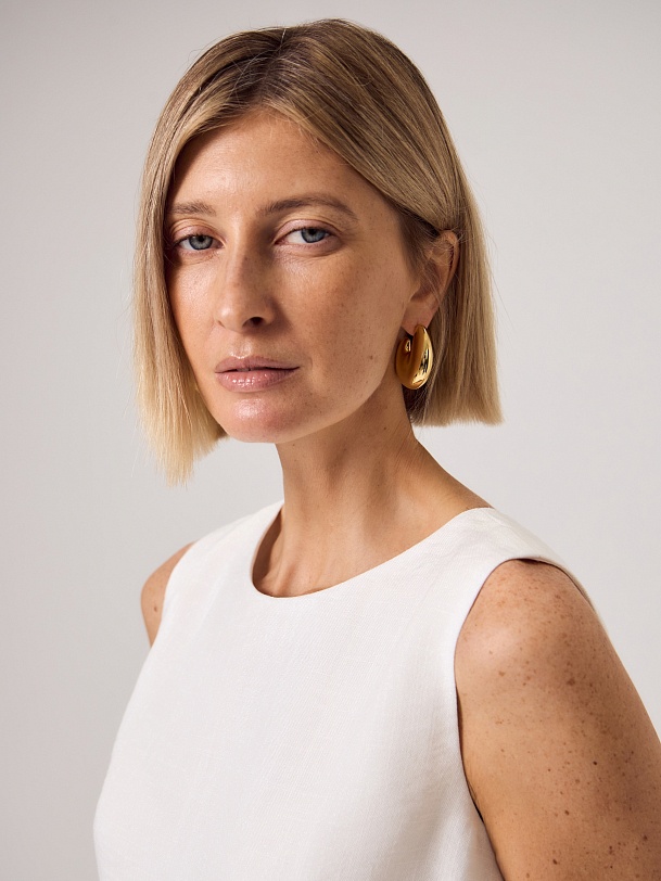 Платье на запах из вискозы 