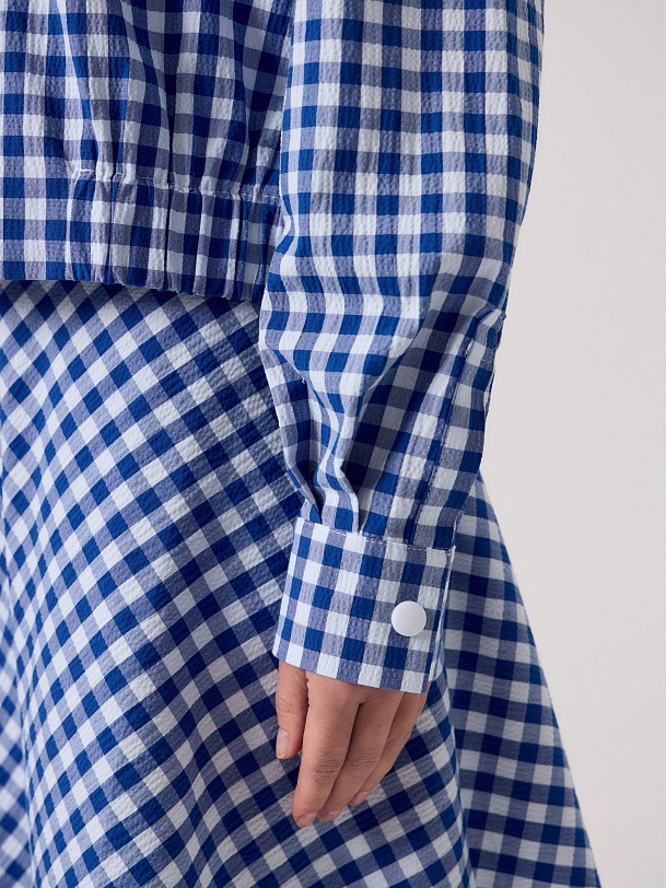 Жакет-бомбер из хлопка