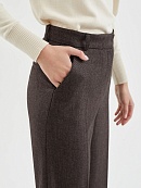 Прямые брюки из вискозной костюмной ткани POMPA арт.1119376ne0481