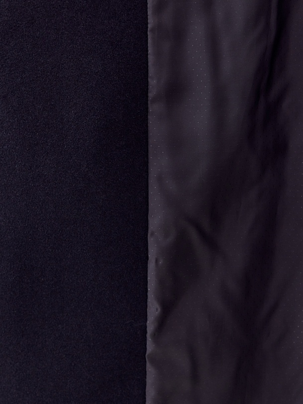 Двубортное пальто-кокон с мембраной