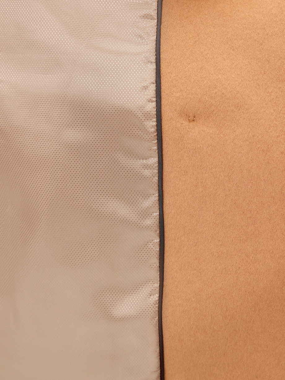 Классическое полупальто из премиальной шерсти с мембраной