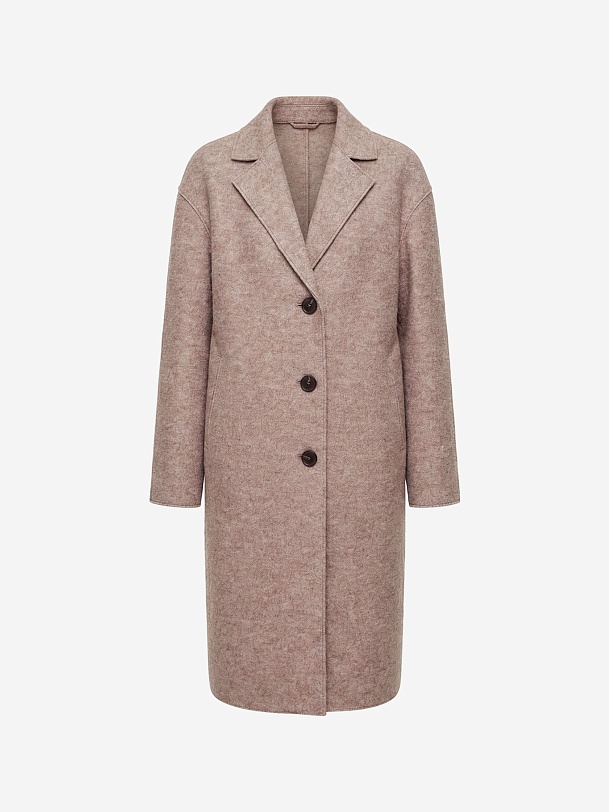 Пальто из шерсти с мембраной