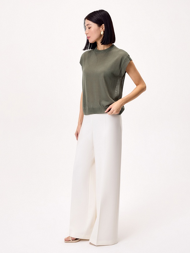 Вязаный джемпер из вискозы