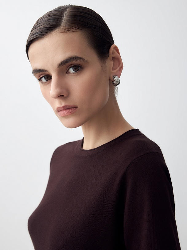 Вязаный джемпер из вискозы