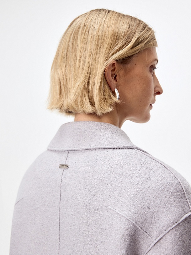 Пальто из шерсти с мембраной