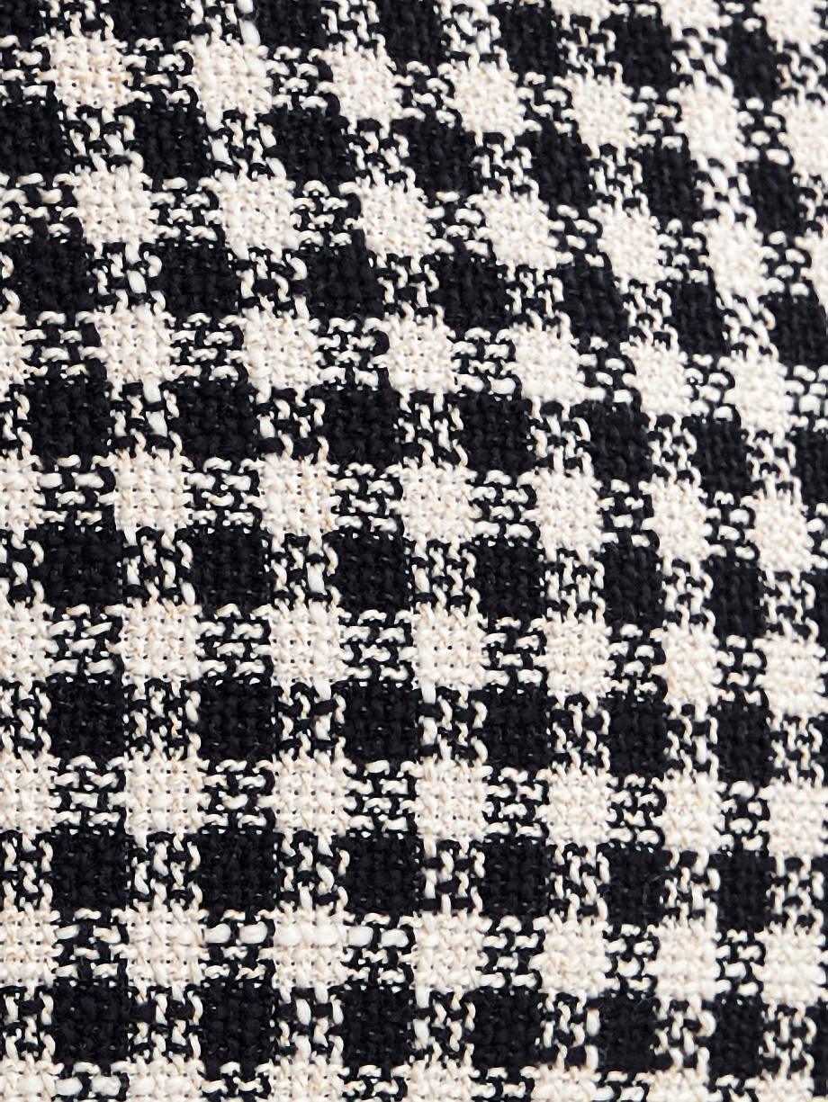 Юбка-миди с имитацией запаха из твидовой ткани