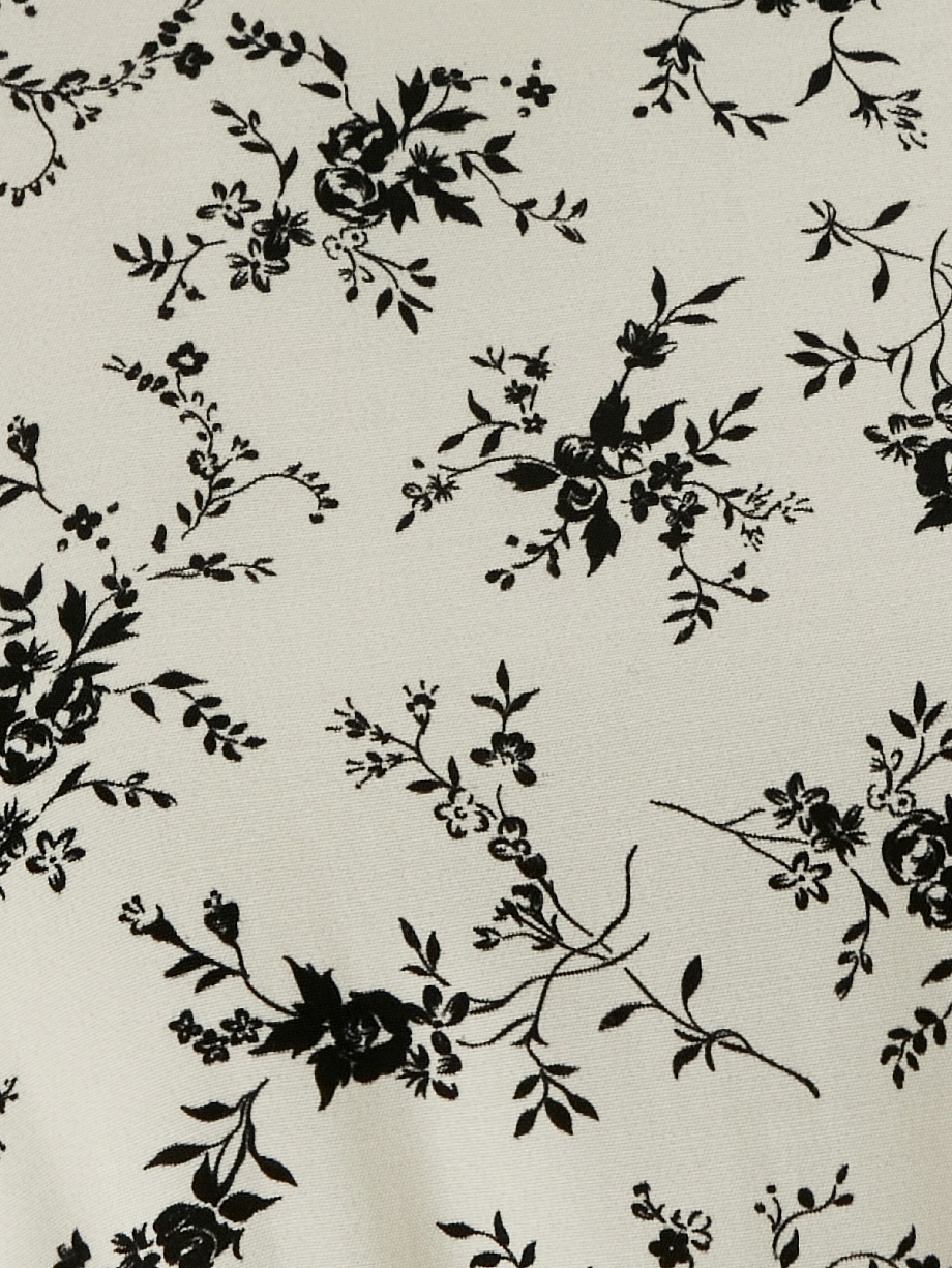 Приталенное платье миди из вискозы