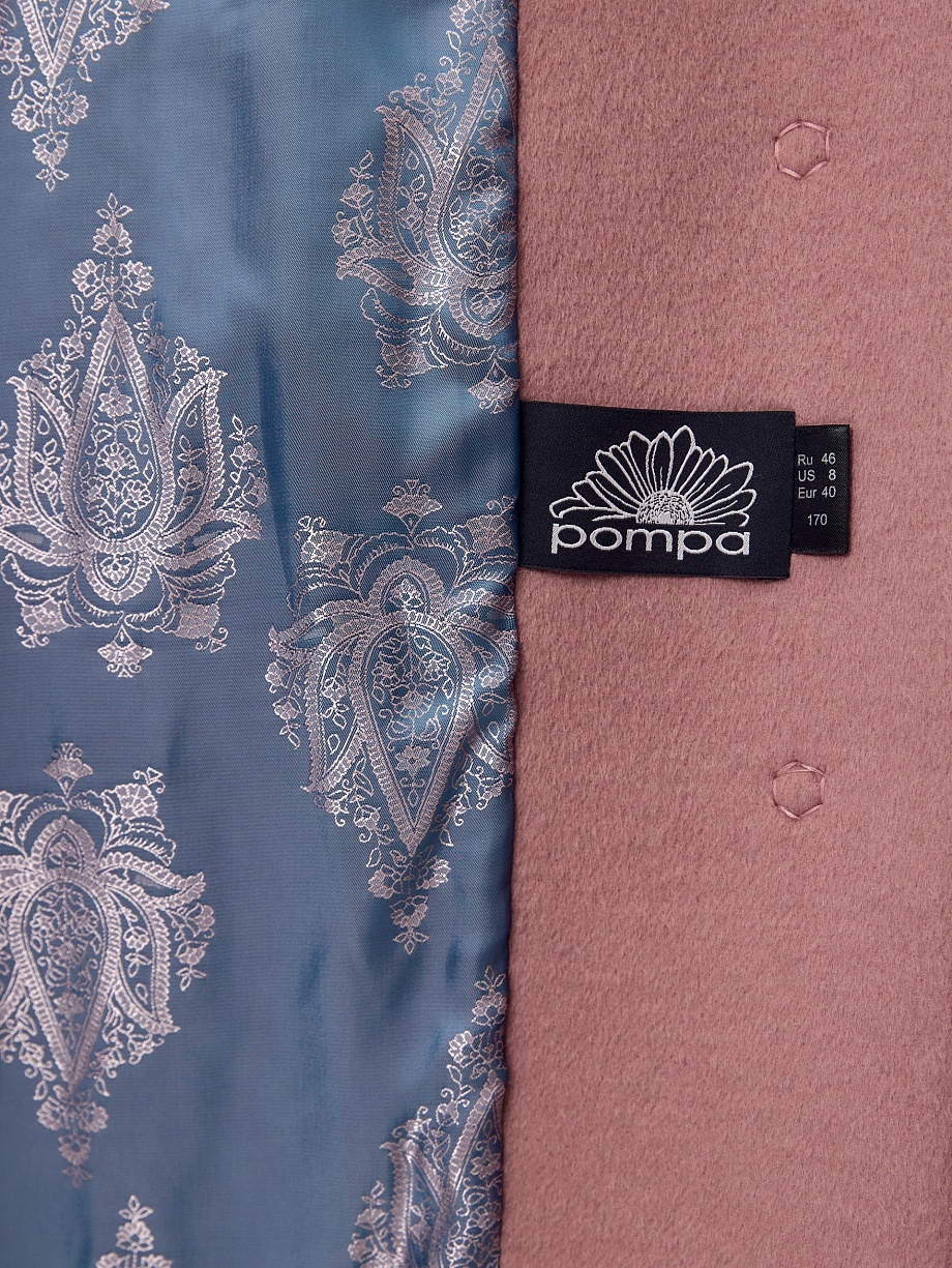 Шерстяное демисезонное пальто с мембраной