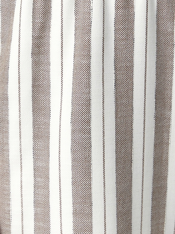 Широкие брюки в полоску с поясом на резинке POMPA арт.4119148ee0590