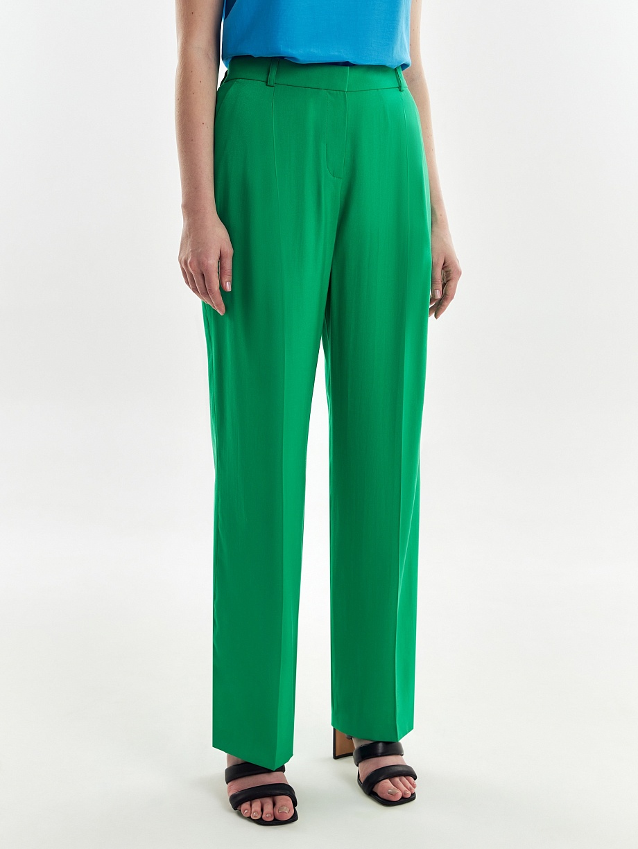 Широкие брюки из мягкой вискозы