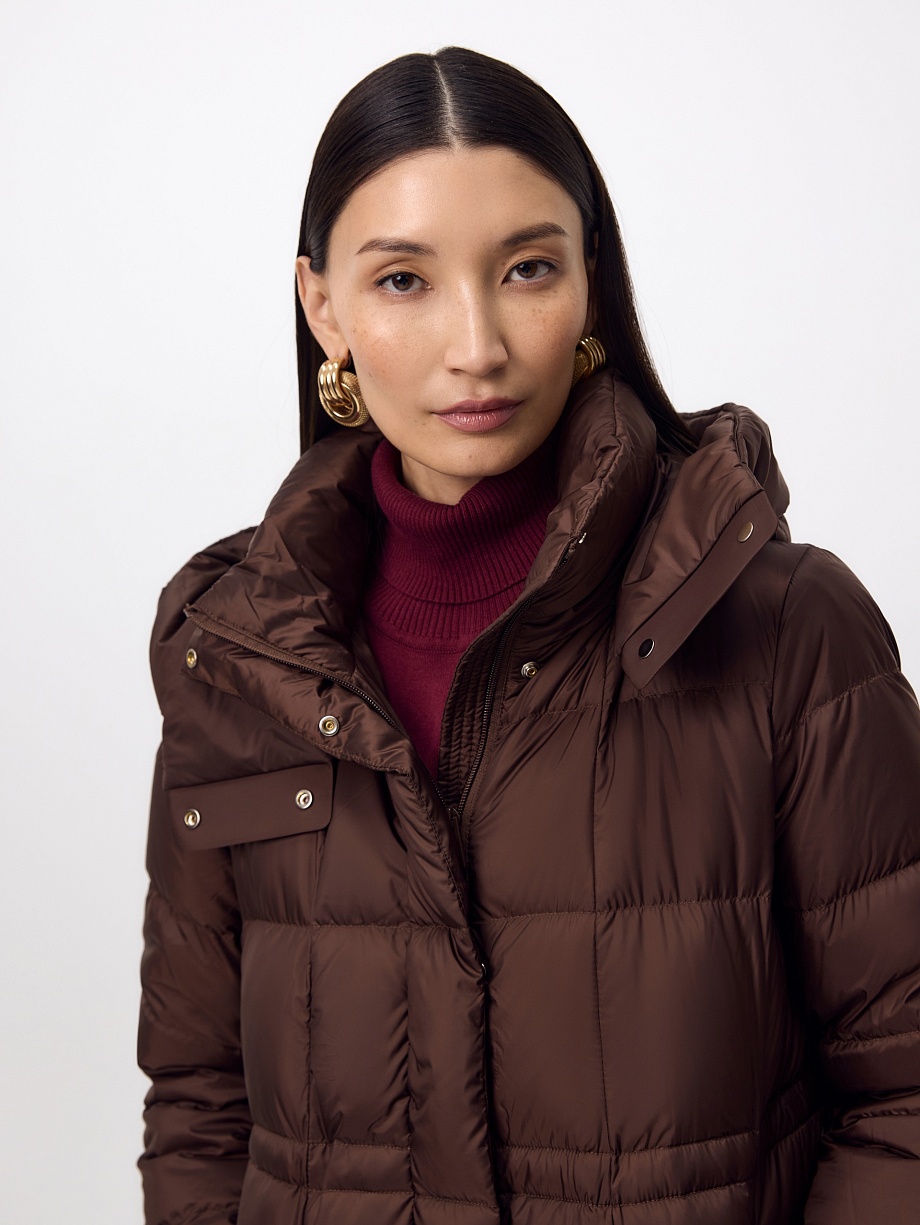 Облегчённый пуховик с утеплителем 90% пух и 10% перо