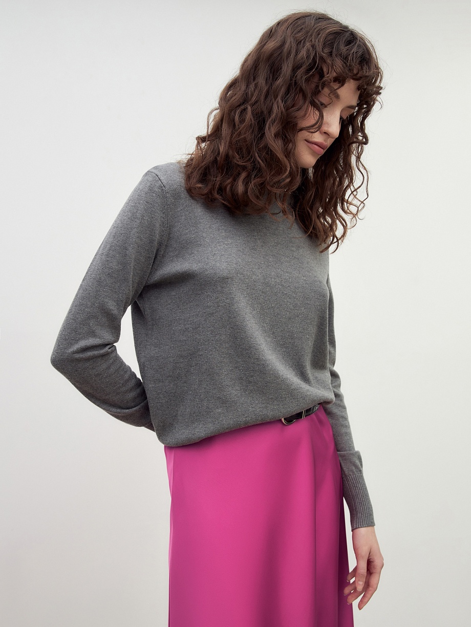 Водолазка из вискозы и хлопка