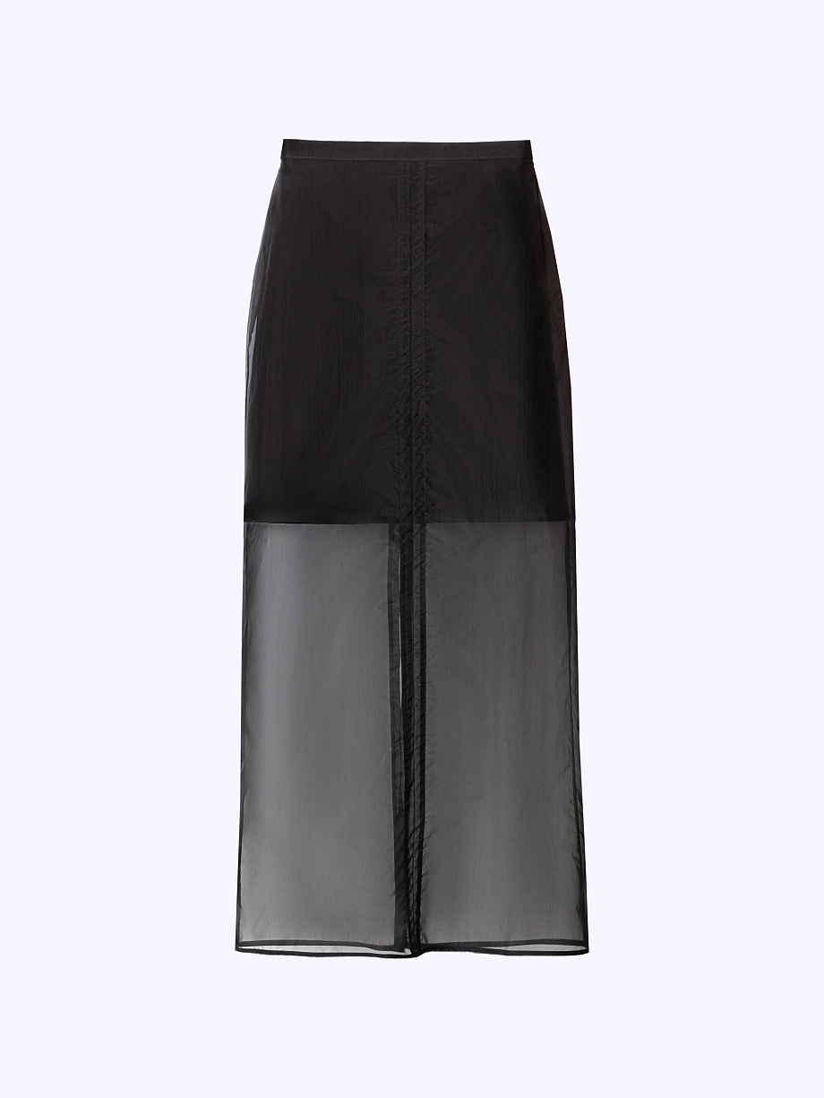 Юбка-макси из органзы