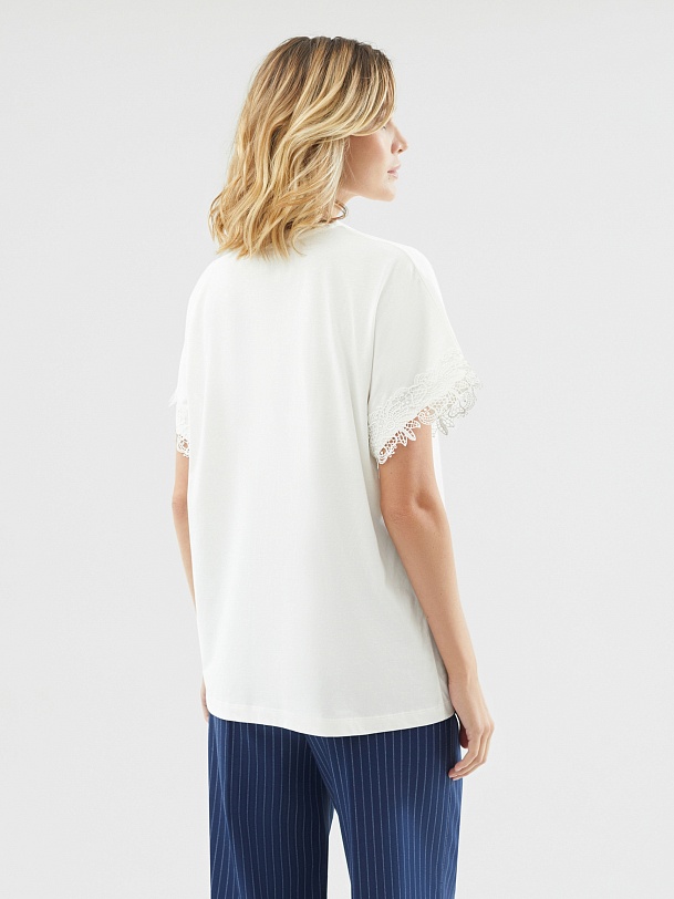 Футболка из мерсеризированного хлопка